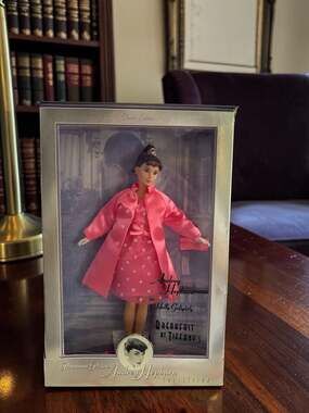Mattel Audrey Hepburn Classic Edition Breakfast At Tiffanys Pink Dress NRFB